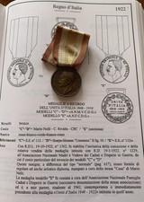 Medaglia a ricordo unità d'Italia marcata CBC Ass Naz Madri e Vedove Caduti in G
