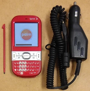 Palm Centro 690 - Red and Silver ( Sprint ) Smartphone w/ Pen - Very Rare Color - Picture 1 of 3