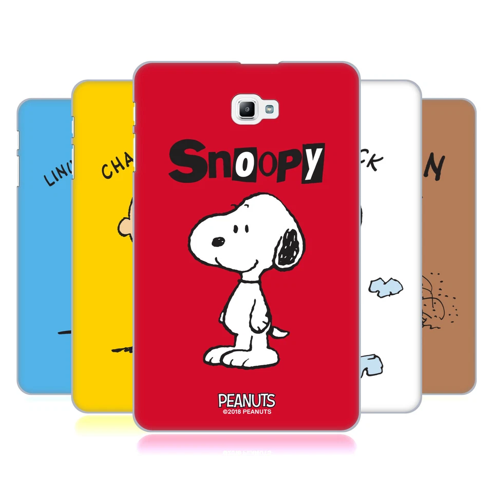 OFFICIAL PEANUTS CHARACTERS HARD BACK CASE FOR SAMSUNG TABLETS 1 - Image 1 of 4