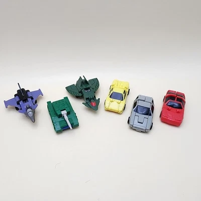TRANSFORMERS G1 (VTG) Mixed Lot of 6 Micromasters Patrol - RACE CAR & Military - Image 1 of 4