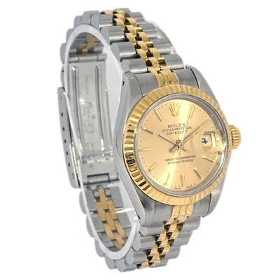 Rolex Oyster Perpetual Datejust 26mm Ref.69173 Self-winding Watch SS 18K 145015 - Image 1 of 4