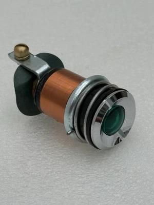 37H5058 - LUCAS TYPE WL3/1 38082 DASH LOW FUEL WARNING LAMP  MGTD 1949-1953 - Image 1 of 4