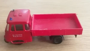 SPM Robur LKW Pritsche Feuerwehr Auto Modell H0 1:87 (150) - Bild 1 von 5