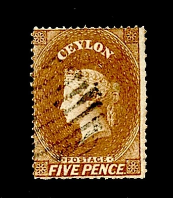 CEYLON Sc# 20 USED w/STAR WMK - Image 1 of 3