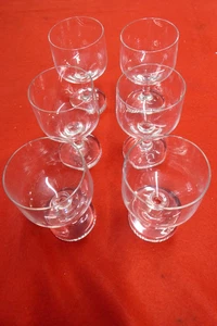 6 x Likörkelch  Rosenthal Glas "Variation" Entwurf T. Wirkkala 70er Jahre - Bild 1 von 5