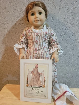 Muñeca Felicity Pre-Mattel Pleasant Co American Girl 1991 primera edición aspecto usado en excelente estado Foto 1 de 4