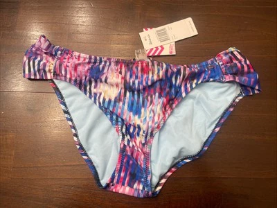 Parte inferior de bikini de playa de cacao negro/púrpura Raisins talla XL 490 Foto 1 de 4