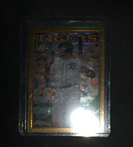 2023 Topps Chrome Miguel Cabrera Gold SP/50 1988 Retro Hot Tigers - Picture 1 of 2