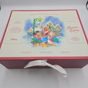 Hallmark Disney Christmas Carolers Limited Edition Storytellers Ornament - 3 NIB - Picture 1 of 7