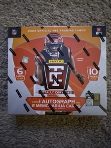2024 Panini Totally Certified Football NFL Hobby Box Premium Box Sealed New Ship - Picture 1 of 1