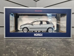 1:18 Norev Modellauto 185251 UV1 Renault Clio 165 1991 weiß GRATIS UK Versand - Bild 1 von 8