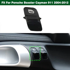 Left Door Window Switch Button Cover For Porsche Boxster Cayman 911 2004-2012 - Bild 1 von 10