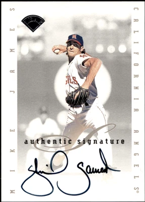 1996 Leaf Signature Series Mike James Extended Series Autographs #NNO - Image 1 of 4