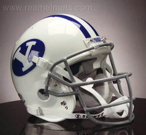 BRIGHAM YOUNG COUGARS NCAA Schutt XP Full Size AUTHENTIC Gameday Football Helmet Cover