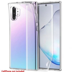 Protector de Pantalla Antiburbujas + Funda Delgada TPU para Samsung Galaxy Note 10+ SM-N975V - Imagen 1 de 5