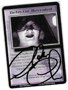 Babylon 5 CCG - Claudia Christian - Defector Revealed Autograph/Auto Card (B) - Picture 1 of 3