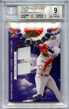 Albert Pujols 2001 Absolute Memorabilia Souvenirs Double /200 BGS 9 Rookie 💎