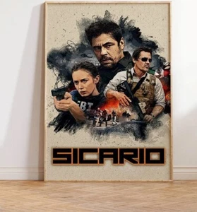 Sicario Movie Poster - Day of The Soldado Wall Art - Emily Blunt 5 - Picture 1 of 3