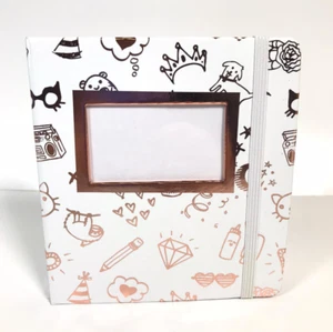 HP Sprocket Gold and White Photo Album (2HS31A) - Picture 1 of 8