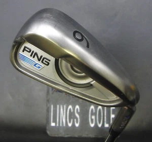 Ping G Series Purple Dot 6 Iron Stiff Steel Shaft Golf Pride Grip - Picture 1 of 5
