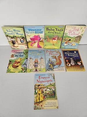 Usborne First Reading: 9 Paperback Books Learn to Read Simple Text Illustrated - image 1 of 4