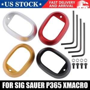 Aluminum Alloy Magwell For Sig Sauer P365 X Macro 9mm Luger 4-colors to select/ - Picture 1 of 14
