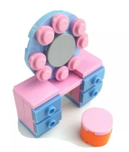 New Genuine Lego furniture dressing table with mirror - Picture 1 of 2