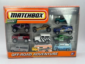 Matchbox 10-Pack Gift Set Off-Road Adventures, Safari Land Cruiser, 1:64, NIB - Picture 1 of 11