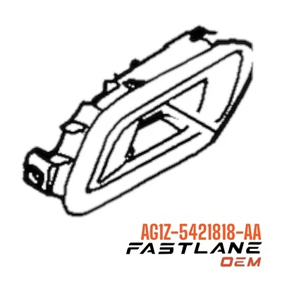 2010-2015 福特 TAURUS 右门室内手柄全新原始设备制造商 AG1Z-54218-AA — 第 1/4 张图片