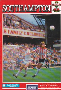 1989/90 SOUTHAMPTON V MILLWALL 19-08-1989 DIVISION 1 - Bild 1 von 1