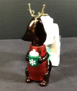DACHSHUND Hot Coco Holiday SCENT CONTROL WALLFLOWER PLUG Bath & Body Works NEW - Picture 1 of 4