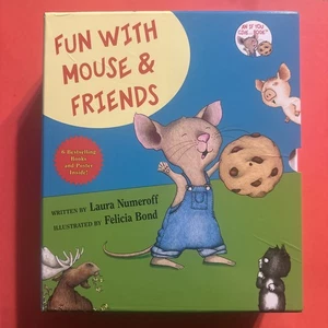 Fun with Mouse & Friends: 6 Picture Book Box Set, Hardcover, Laura Numeroff - Picture 1 of 15