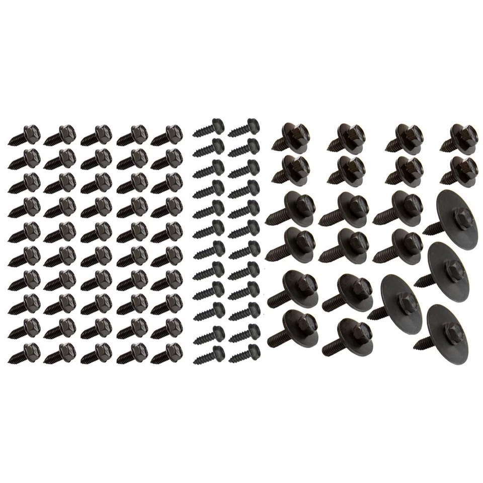 Juego de 96 piezas de herrajes para guardabarros delantero GM de todos los modelos 1964-81 Foto 1 de 4