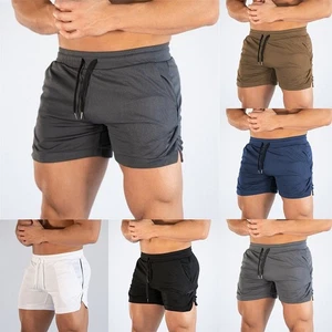 Short de sport décontracté confortable homme pantalon musculation hommes short - Picture 1 of 20