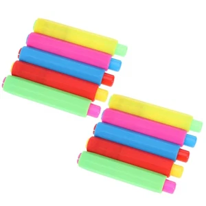 20 Pezzi Copertura Gesso Plastica Prolunghe Bambini per Insegnanti Clip Colorata - Foto 1 di 12