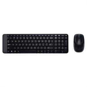 Logitech MK220 Wireless Combo Tastatur+Maus USB UK - Bild 1 von 1