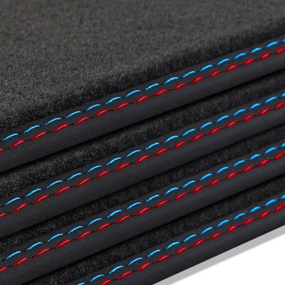 Alfombrillas de terciopelo de calidad OEM para BMW M5 F90 2017-2023 forros Foto 1 de 4