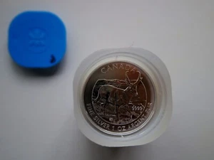 2013 Canada $5 Wildlife Series Pronghorn Antelope 1 oz .9999 Fine Silver BU - Picture 1 of 2
