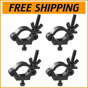 TUV Certified Heavy Duty Aluminum Truss Clamps - 660 lb Capacity Pack of 4 - Picture 1 of 9