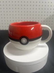 Pokemon Poke Ball Mug Cup Original Just Funky 2014 Coffee Tea Nintendo - Picture 1 of 6