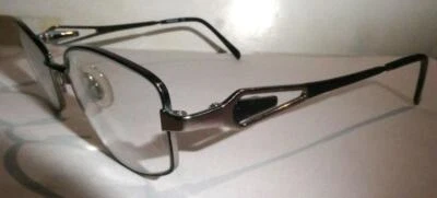 Gafas rectangulares Aristar by Charmant AR16389 555 plateadas/negras 49-16-130 Foto 1 de 4