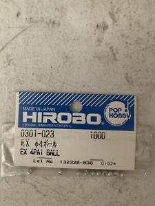 Original Hirobo 0301-023 Kugel 4mm EX Ø4mm Ball XRB SRB - Picture 1 of 3