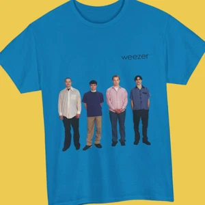 Weezer Blue Album T-shirt BLUE for Fans - Picture 1 of 5