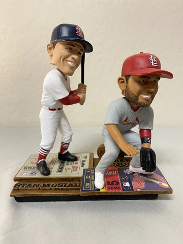 Stan Musial & Albert Pujols Ticket Base Dual Bobblehead Limited Edition #216 Cover