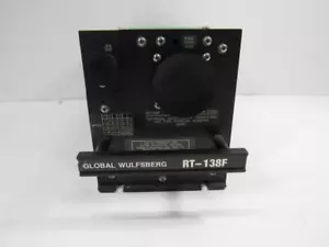 Global Wulfsberg System RT-138F VHF Flexcomm Transceiver 400-014525 Working - Picture 1 of 9