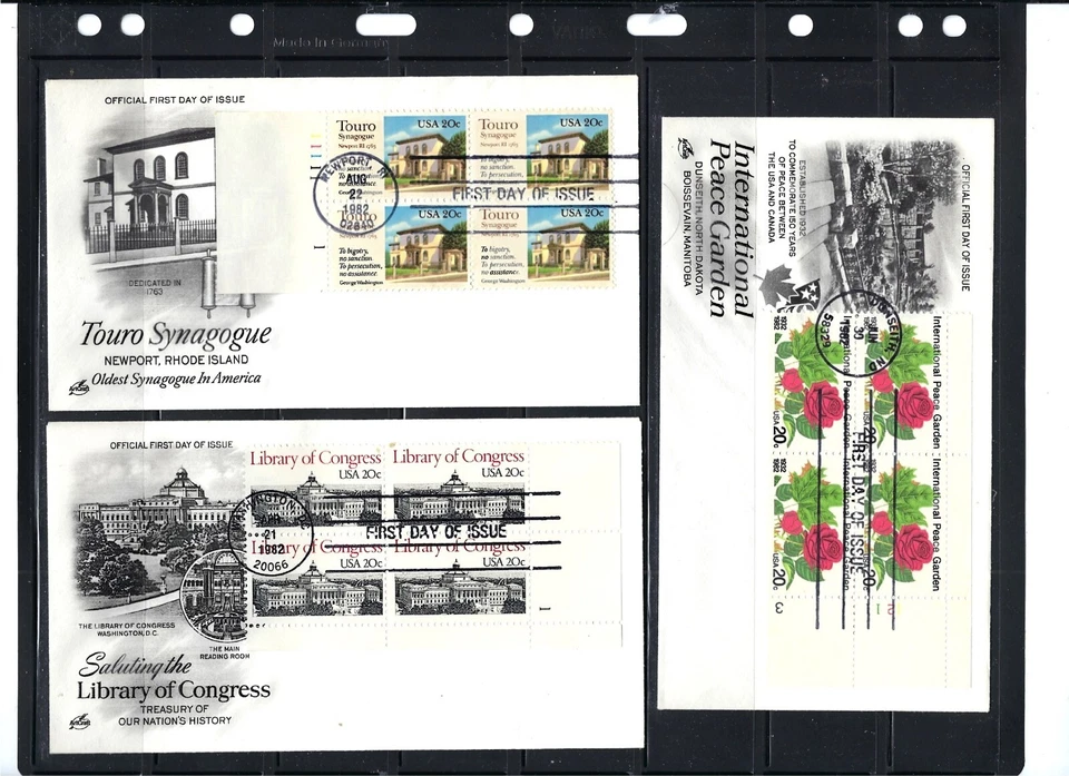 US: 1983 FDC w/ BLK of 4 Stamps FINE 62317 - Image 1 of 1