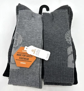 Timberland Men's Performance Cushioned Crew Length Socks 5 Pack Size 6-12 - Picture 1 of 5