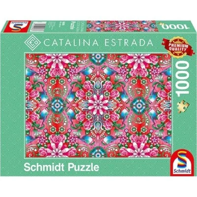 Puzzle Catalina Estrada: Red Rosebush - 1000 pz - Schmidt 59586 - Immagine 1 di 2