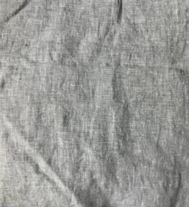 Pottery Barn Belgian Linen Light Filtering Curtain Drape 50x96 Chambray Gray - Picture 1 of 1