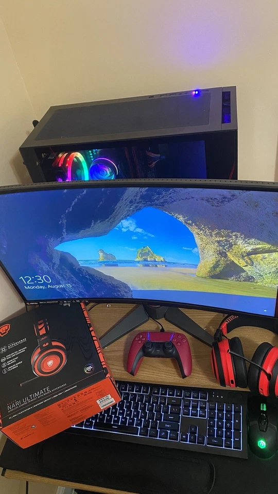 Cyberpower PC gaming Bundle (Includes Monitor & More) - Image 1 of 4